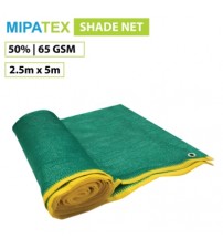 Mipatex 50% Green Shade Net 2.5m x 5m